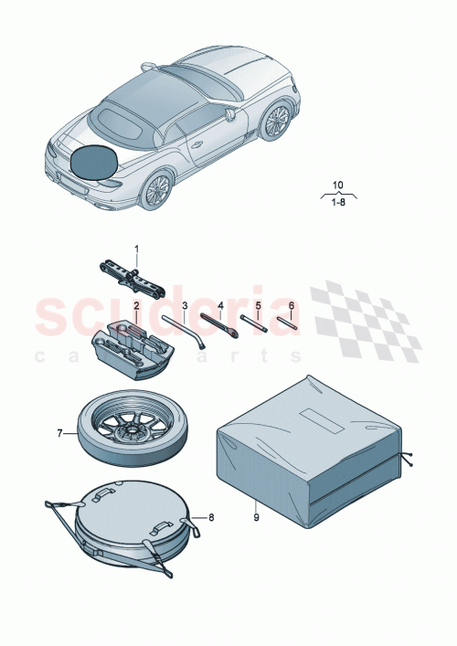 Part Diagram for Bentley 3SA011031A