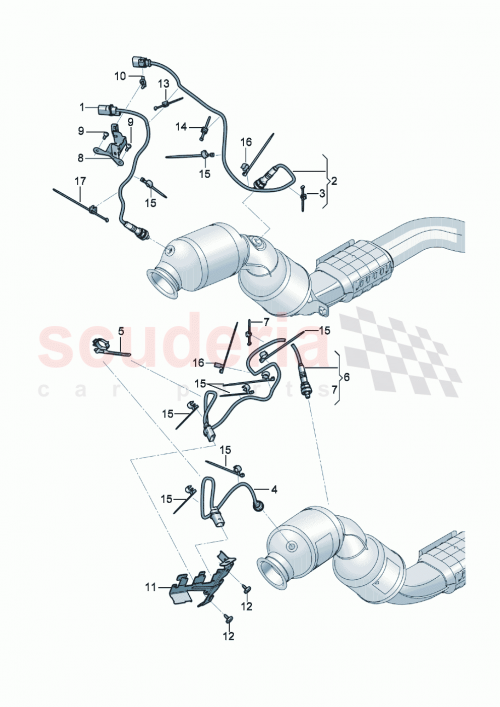 Part Diagram for Bentley 07P906262L