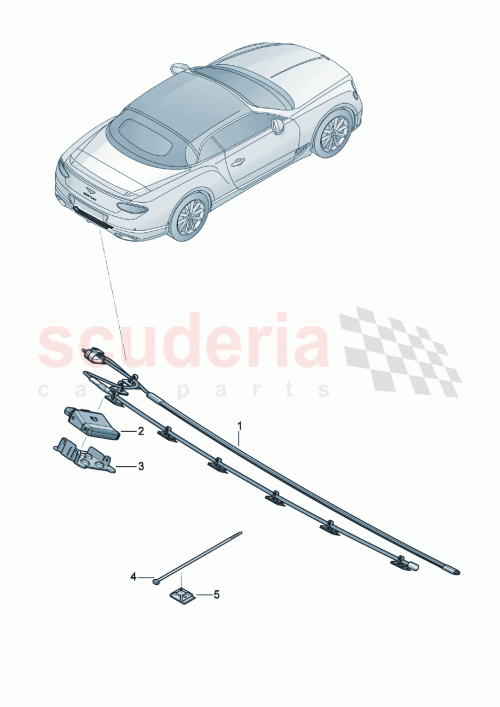 Part Diagram for Bentley 000971010