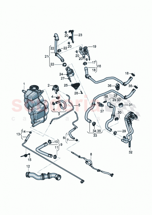 Part Diagram for Bentley 971819314H