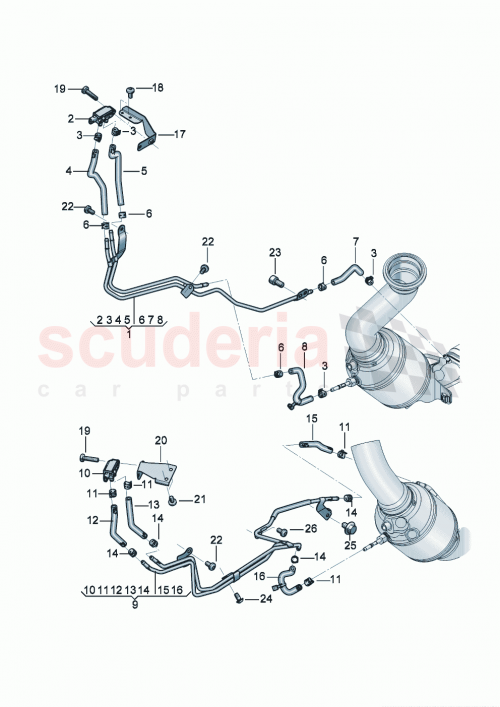 Part Diagram for Bentley 3SA131685A