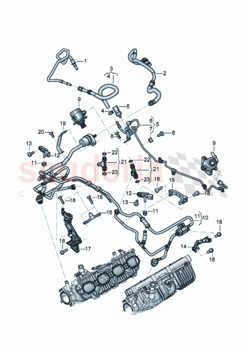 Part Diagram for Bentley 06M133986BB
