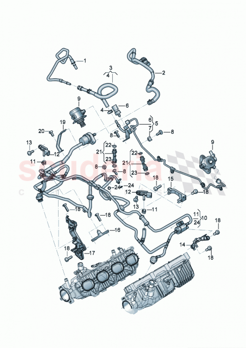 Part Diagram for Bentley WHT007923