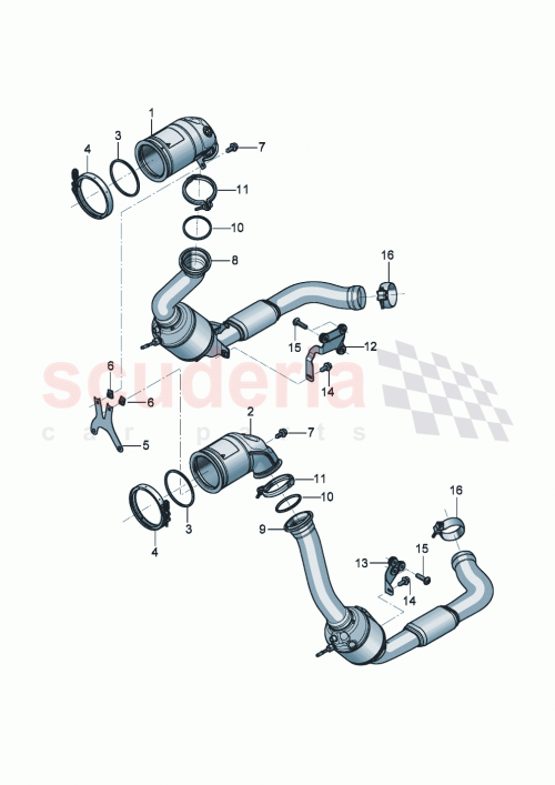Part Diagram for Bentley 971254850N