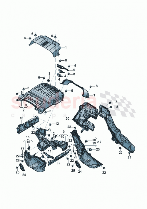 Part Diagram for Bentley 971119364AP