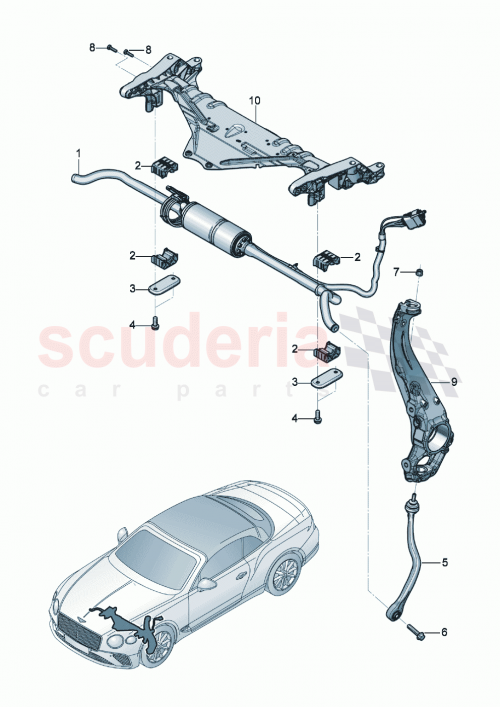 Part Diagram for Bentley N10702302