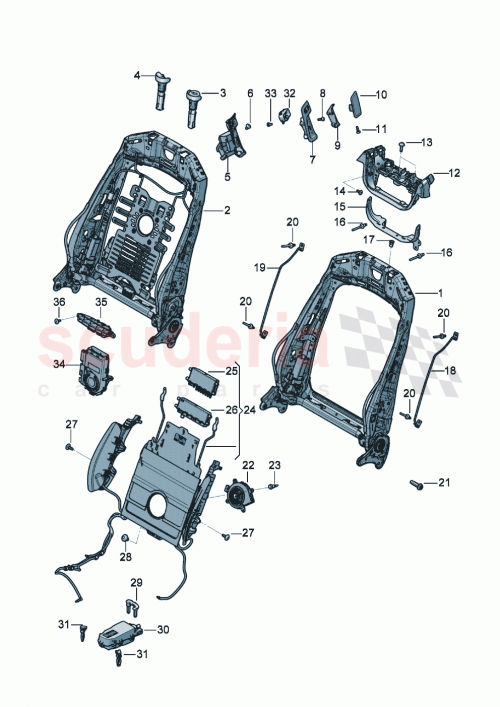 Part Diagram for Bentley 8W6881045AR