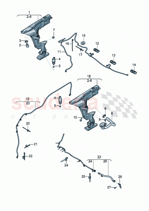 Part Diagram for Bentley 3D0 971 838 M