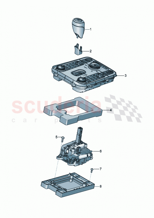 Part Diagram for Bentley 3SC864474
