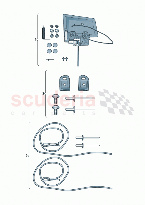 Part Diagram for Bentley 3SD 871 261 A