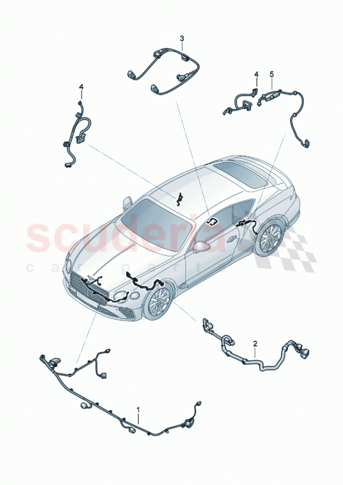 Part Diagram for Bentley 3SA971067HP