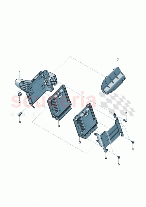 Part Diagram for Bentley 3SA906131A