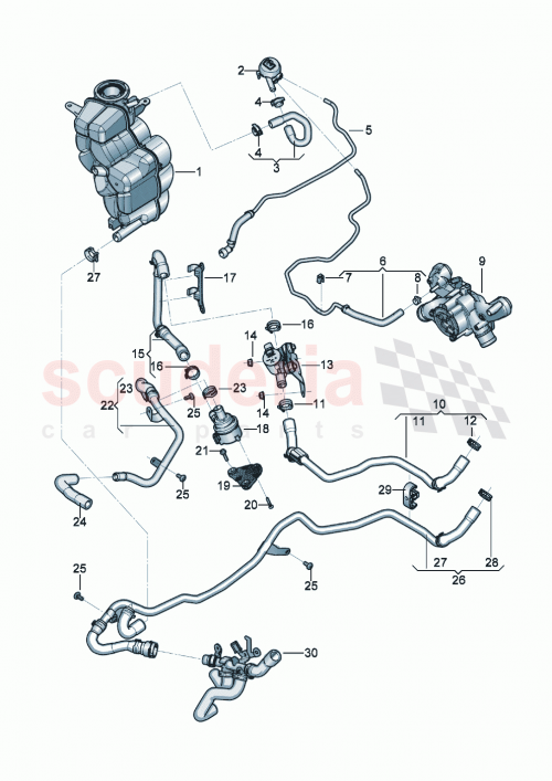 Part Diagram for Bentley 971819314K