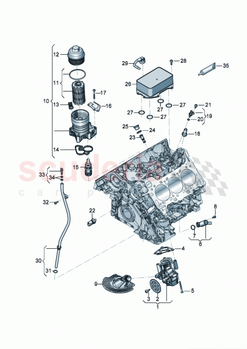 Part Diagram for Bentley 06M117015M