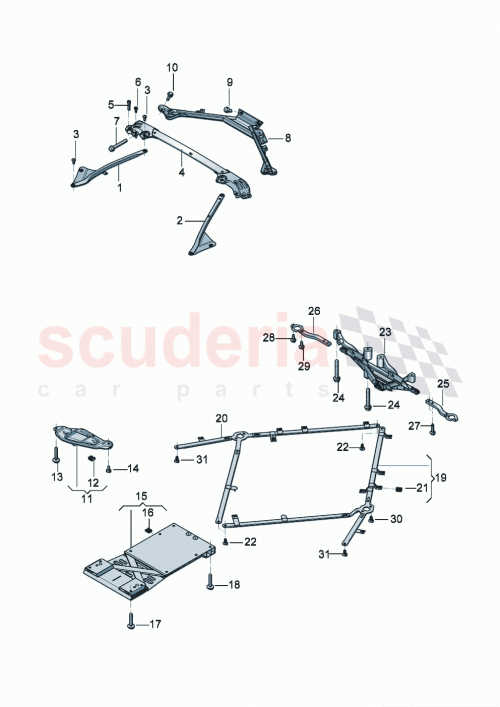 Part Diagram for Bentley WHT008584