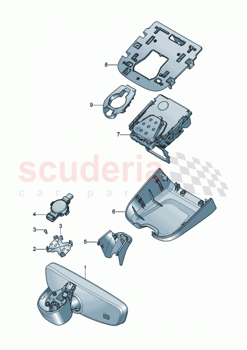 Part Diagram for Bentley 8W0 857 511 F