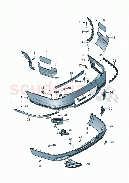 Part Diagram for Bentley 3SE807699