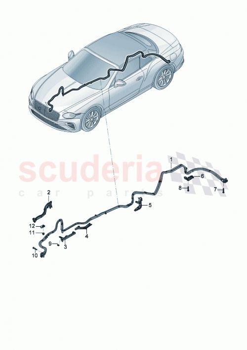 Part Diagram for Bentley 976937224