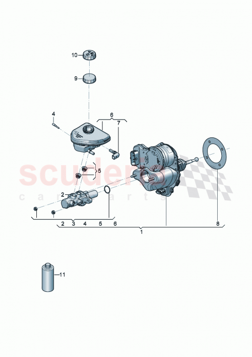 Part Diagram for Bentley 976614105F