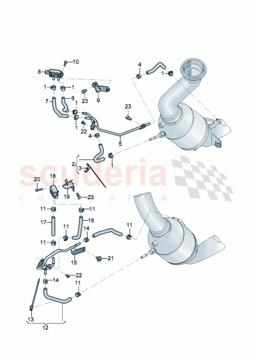 Part Diagram for Bentley 976131191N