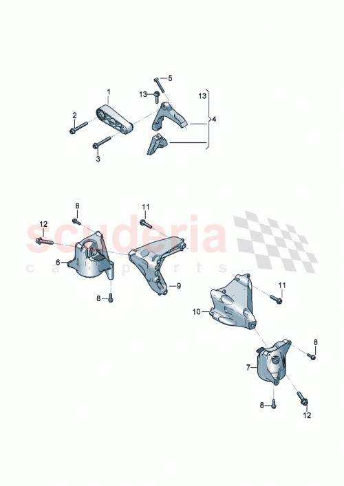 Part Diagram for Bentley 976199384B