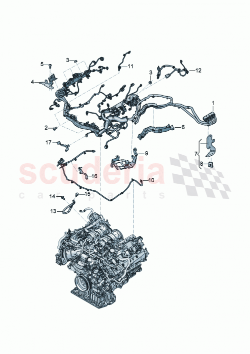 Part Diagram for Bentley 3SA915372B
