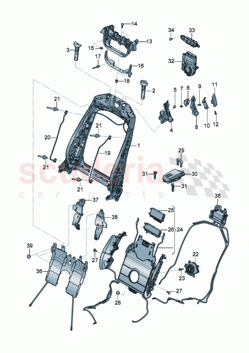 Part Diagram for Bentley N91022001