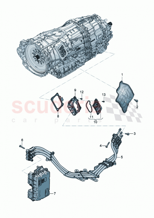 Part Diagram for Bentley 3SA 971 013 E
