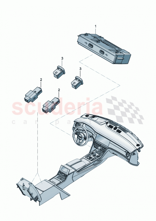 Part Diagram for Bentley 3SE 868 638