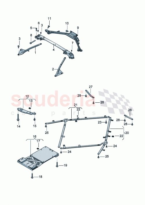 Part Diagram for Bentley 977805475