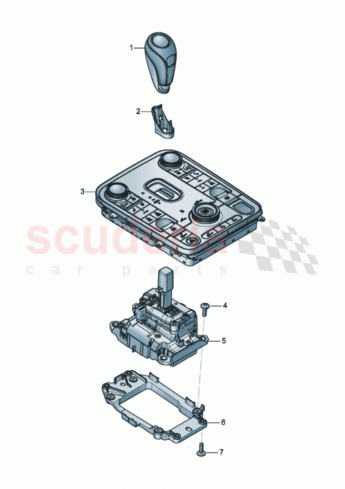 Part Diagram for Bentley 3SA 711 118 N