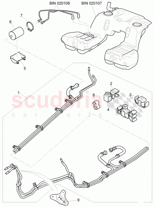 Part Diagram for Bentley 1H0 201 449 C