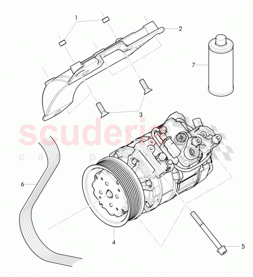 Part Diagram for Bentley 3W0 816 803