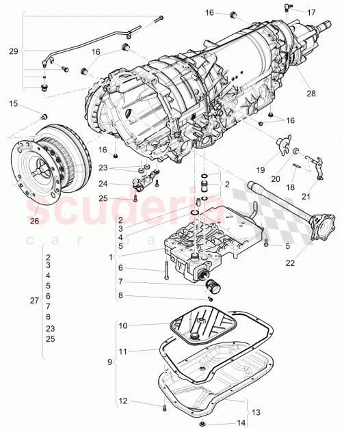 Part Diagram for Bentley 0CU 398 008