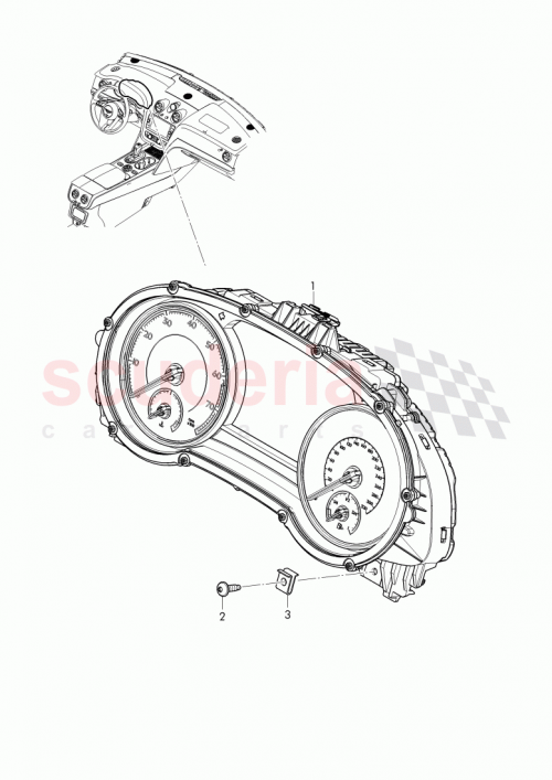 Part Diagram for Bentley 36A 920 770 B