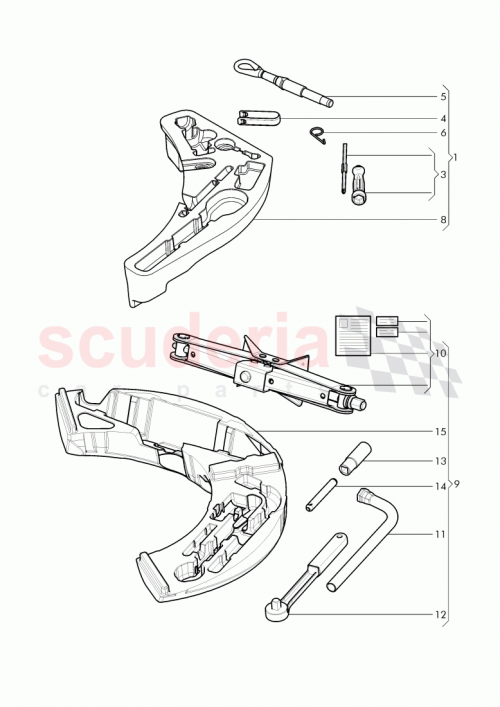 Part Diagram for Bentley 4E0 805 782 C