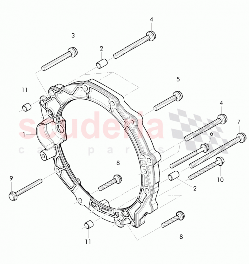 Part Diagram for Bentley N 106 915 01