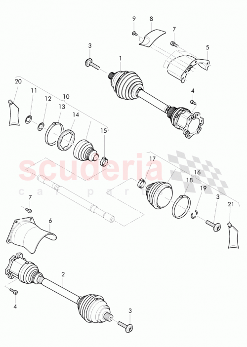 Part Diagram for Bentley 4W0 407 272 A