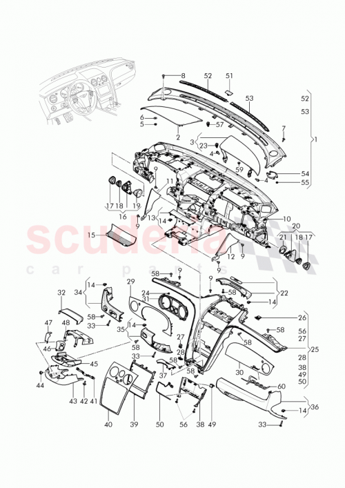Part Diagram for Bentley 3W0 867 932 B