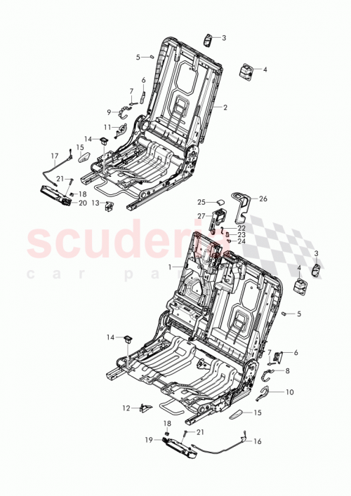 Part Diagram for Bentley N90930201