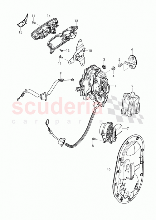 Part Diagram for Bentley 4W0 837 308