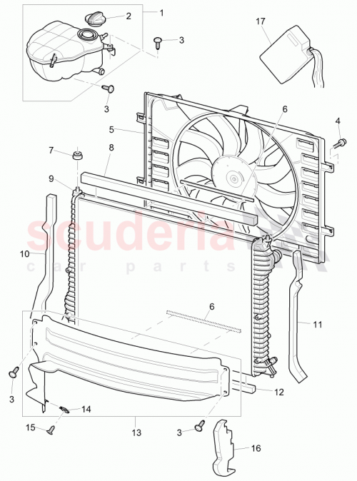 Part Diagram for Bentley 3W5121281B