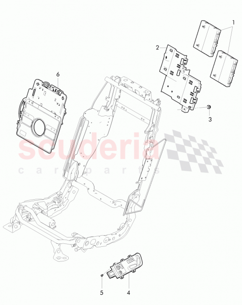 Part Diagram for Bentley 4W2 959 561 E