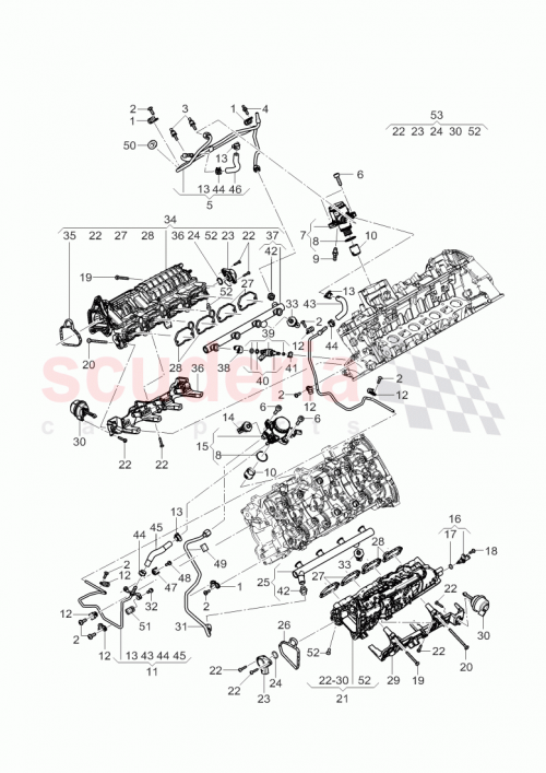 Part Diagram for Bentley 06E 998 907 C