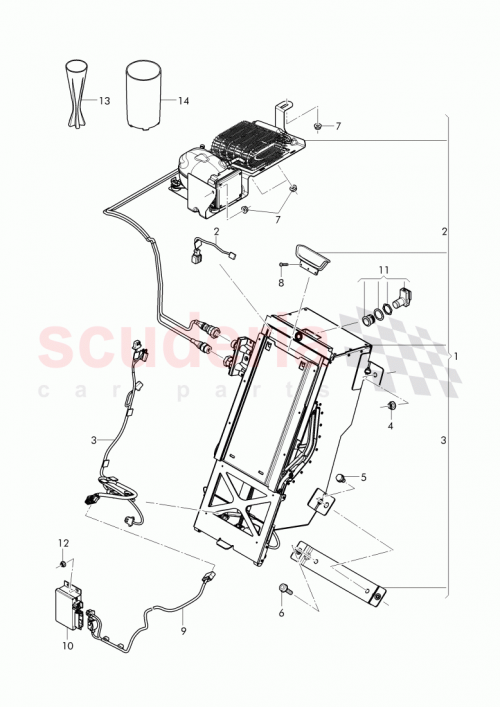 Part Diagram for Bentley 3Y5 971 483