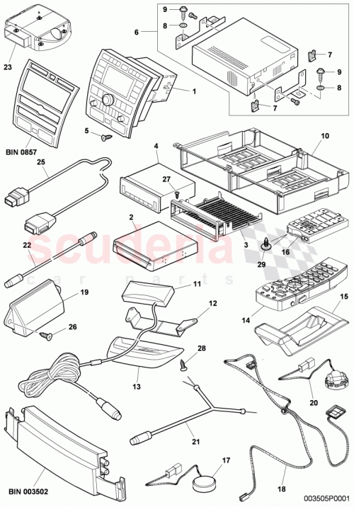 Part Diagram for Bentley 3W0 971 130