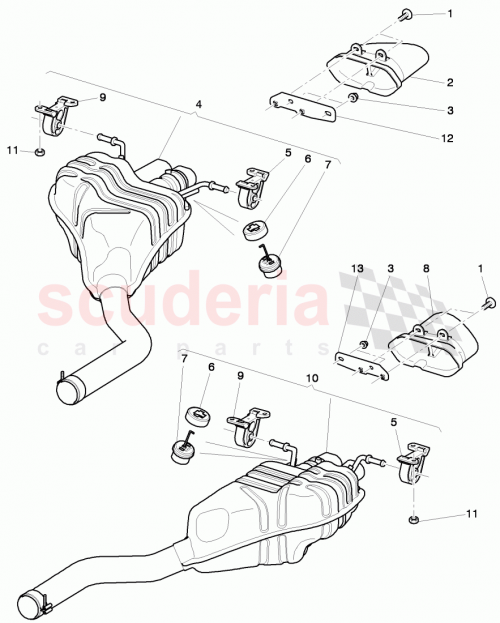 Part Diagram for Bentley 3W0 253 463 AA