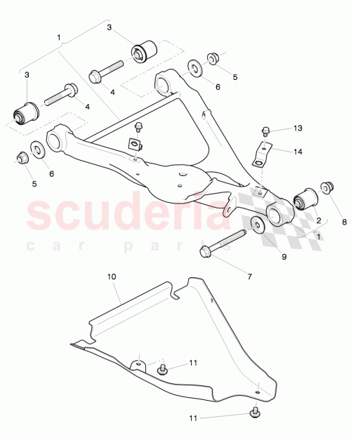 Part Diagram for Bentley 3Y0511512C