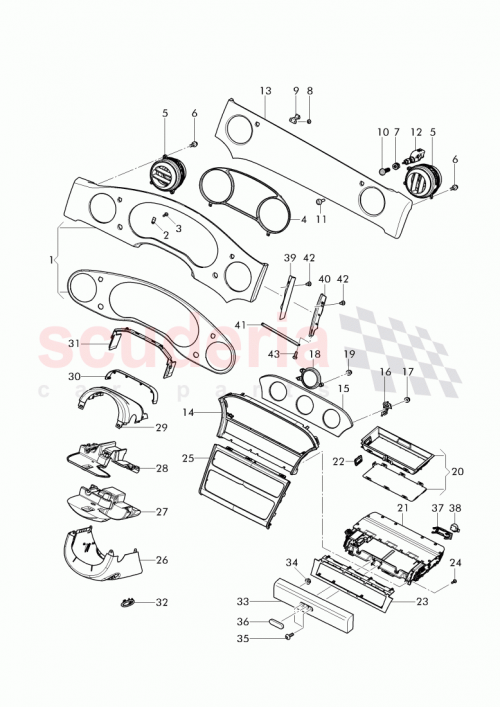 Part Diagram for Bentley 3Y0 858 198 B