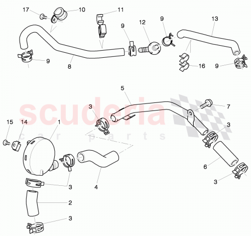 Part Diagram for Bentley 07V103494